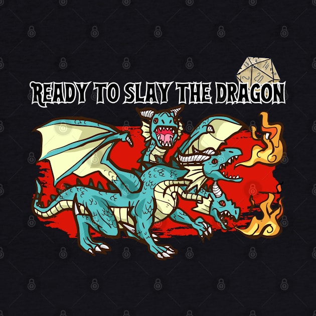 Ready to slay the dragon by Zero Pixel